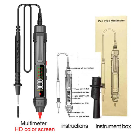 Kaemeasu Digital Multimeter NCV Non Contact Voltage Tester TASQ-12B clip / CHINA