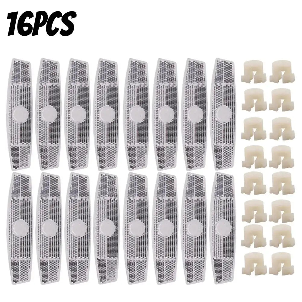 Fish Shaped Safety Spoke Reflectors For Bicycle Rim Light 16PCS