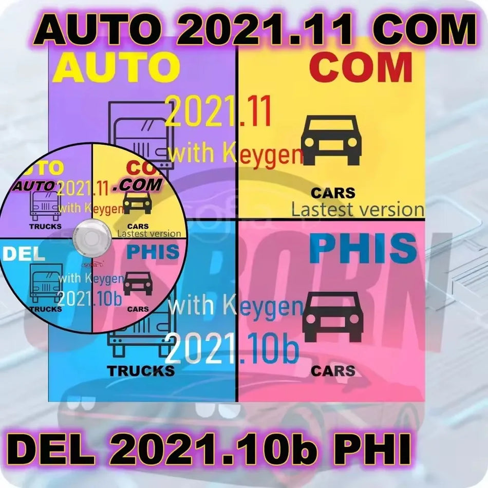 Delphis Car Diagnostics Software 2021.23 with Keygen, English, French, Czech