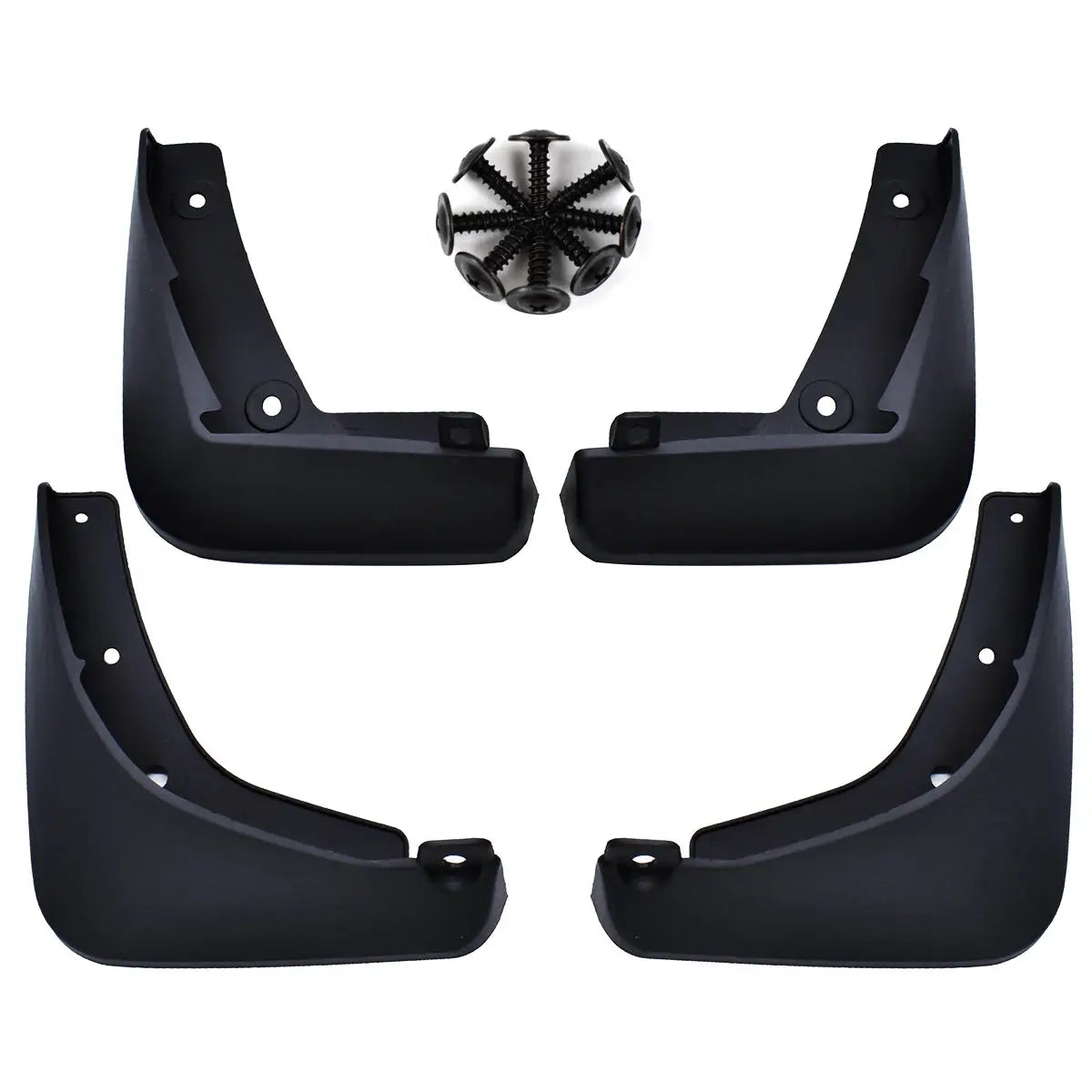 4pcs Rally Mudflaps For Mazda 3 Mazda3 BP 2019 - 2023 Hatch Hatchback Mud Flaps Splash Guards Mudguards Front Rear Fender Flares by InterCyprus Trading Ltd