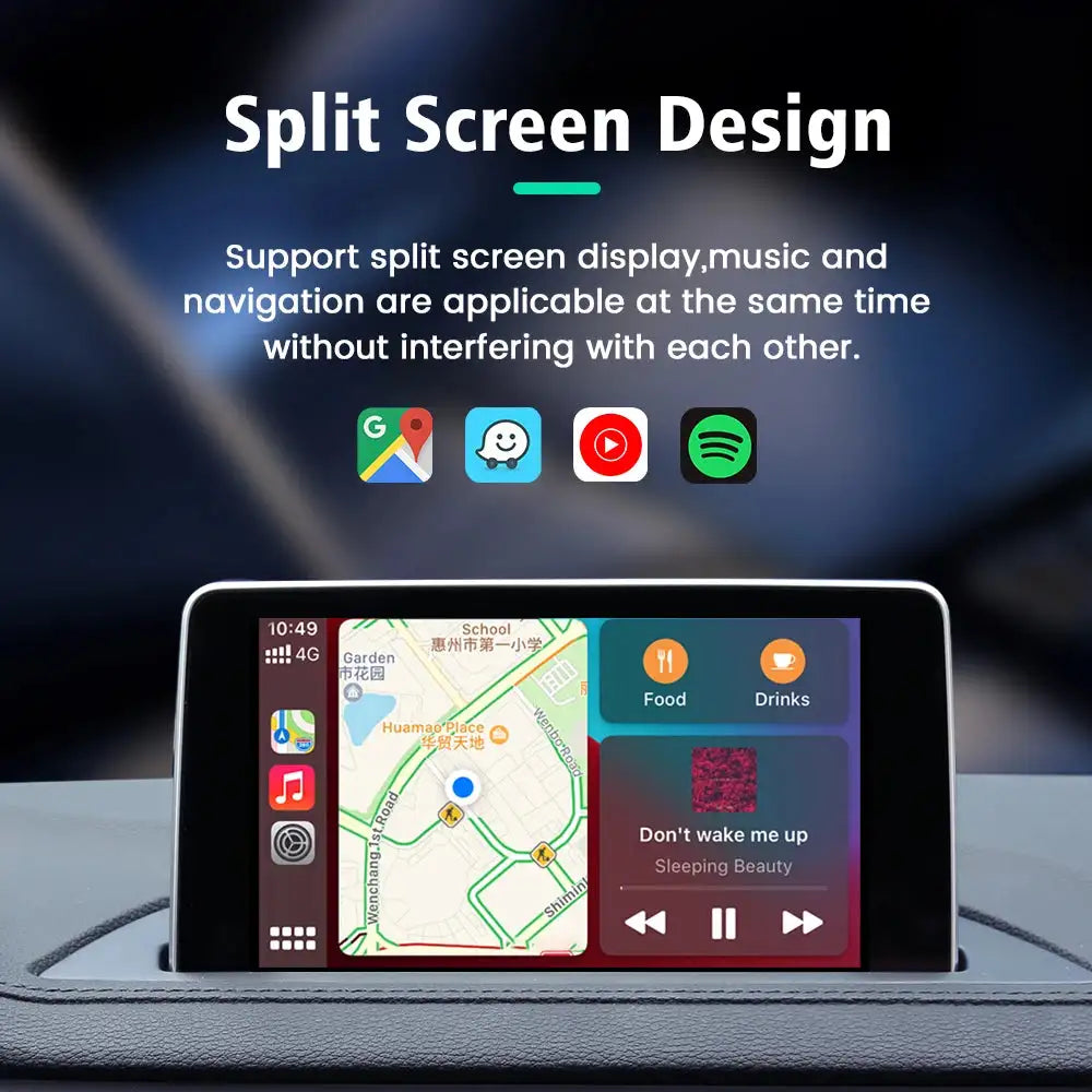 Mini 3.0 Wireless CarPlay Box OTA Upgrade Plug And Play