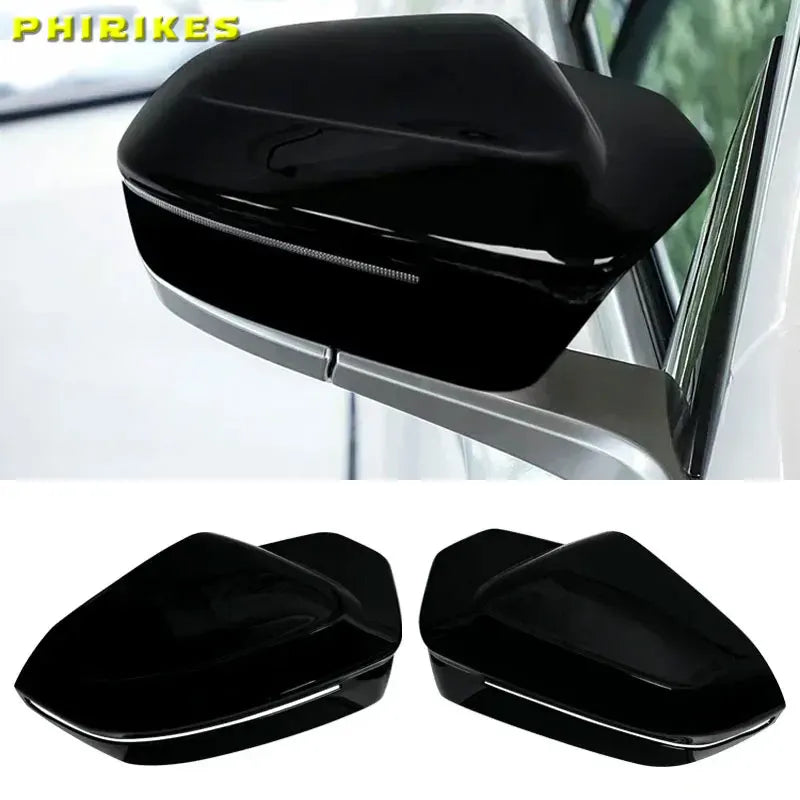 Copertura del coprimirino laterale in carbonio nero per Serie 5 BMW