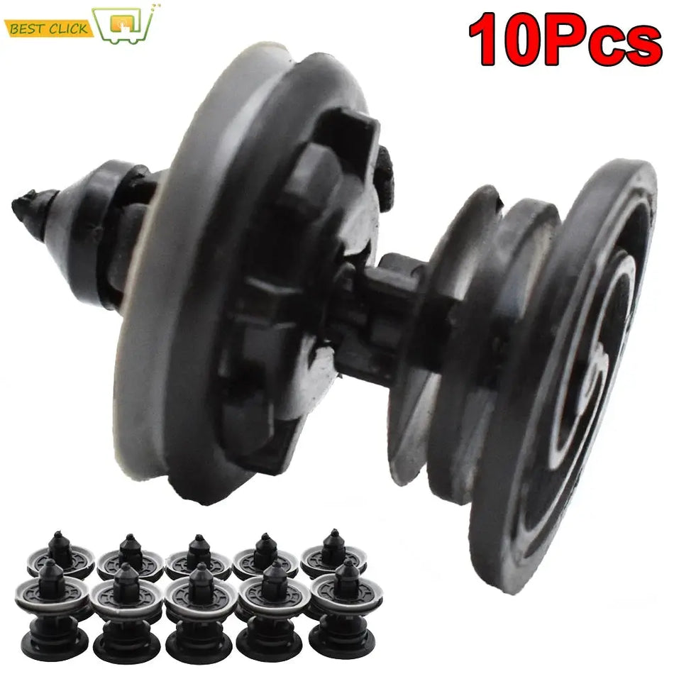 10x Interior Door Trim Panel Card Clips For VW Volkswagen Touran Tiguan Golf Passat Polo Car Plastic Rivets Fasteners by InterCyprus Trading Ltd