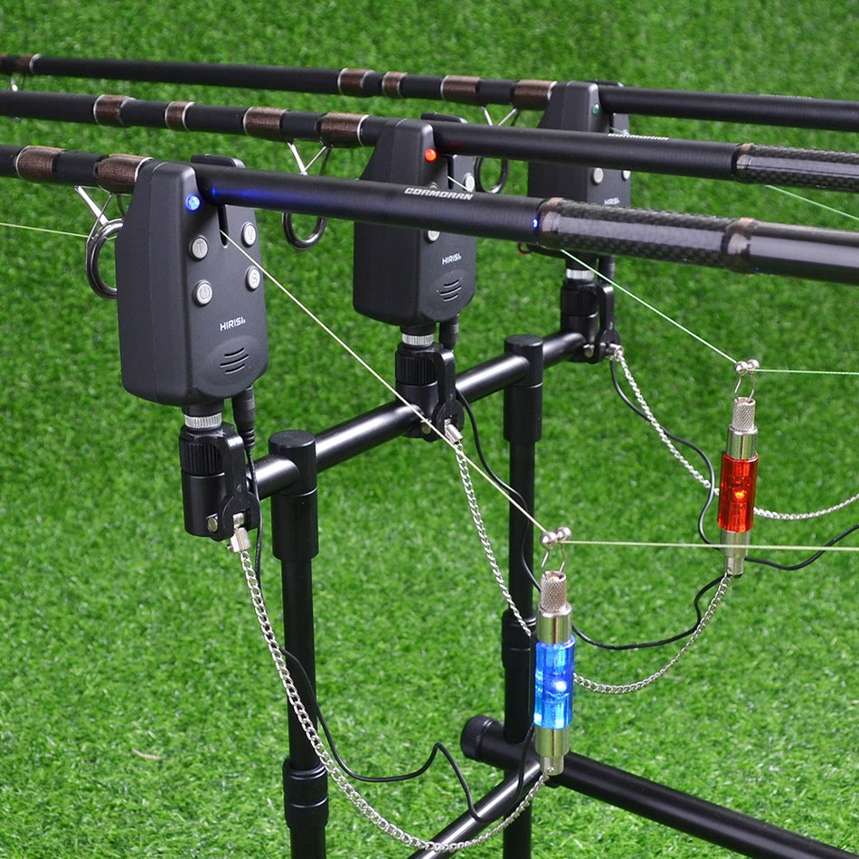 Conjunto de Alarmes para Pesca de Carpas 1 Receptor 2 Alarmes de Mordida B1235