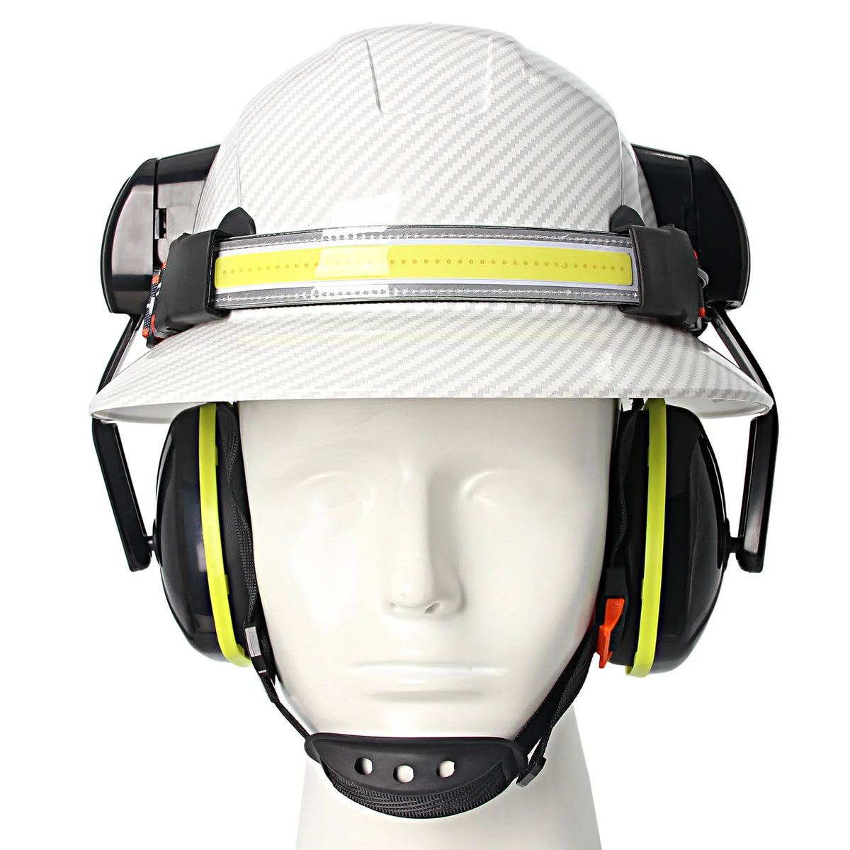 CE Full-Brim Hard Hat - Lightweight Safety Headgear