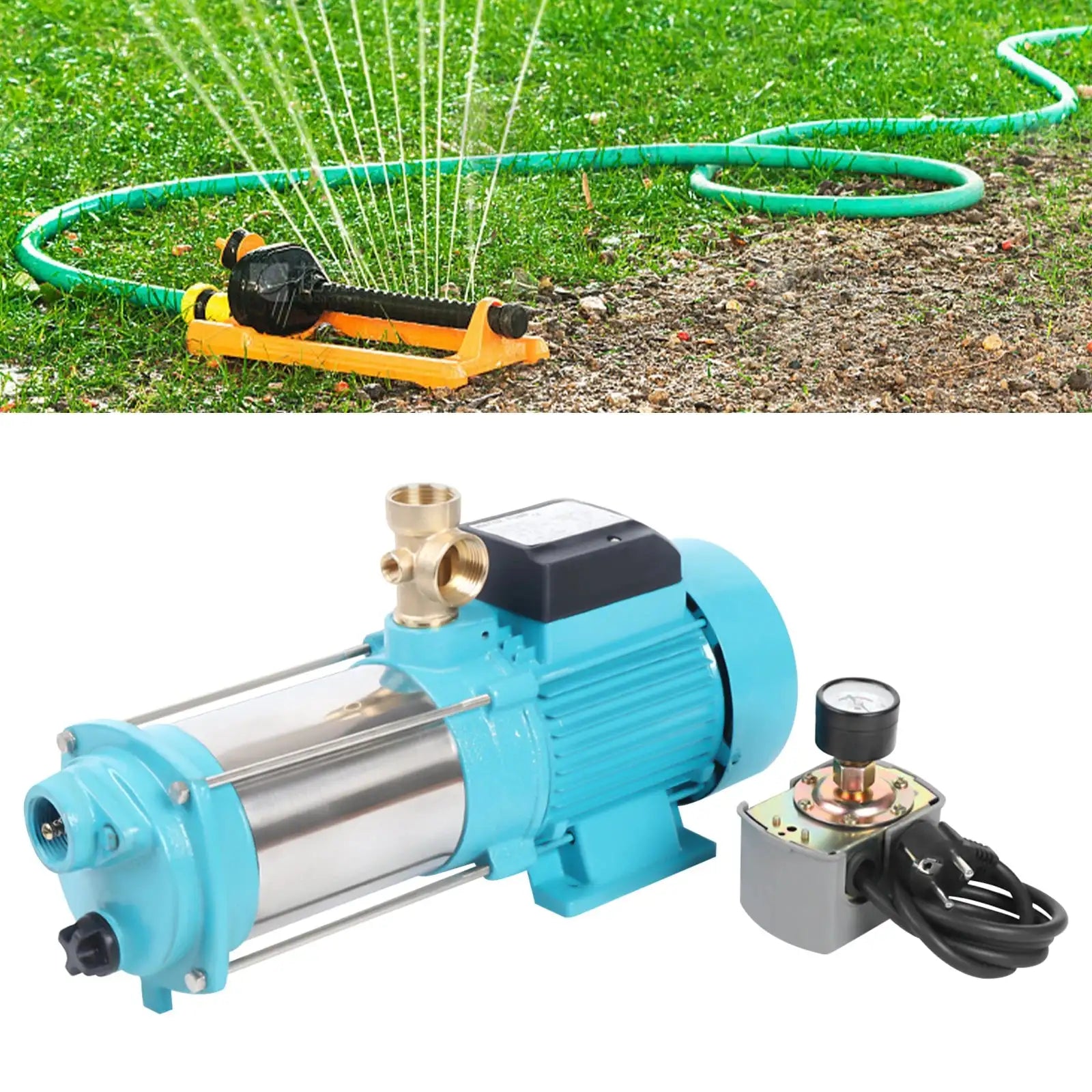 DC Portable Water Pump - 4000 LPH High Flow 1300 Watt GERMANY