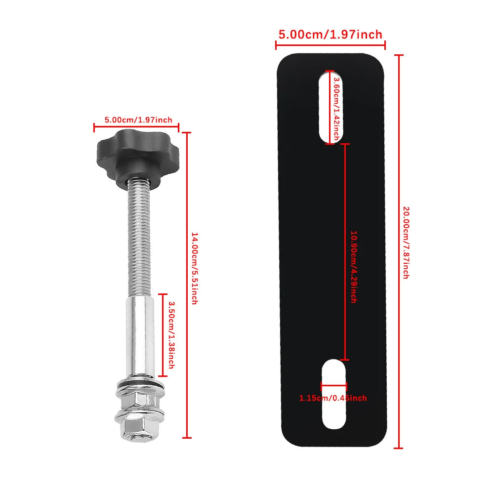 Universal Traction Board Mount Kit &ndash; Quick Release Design