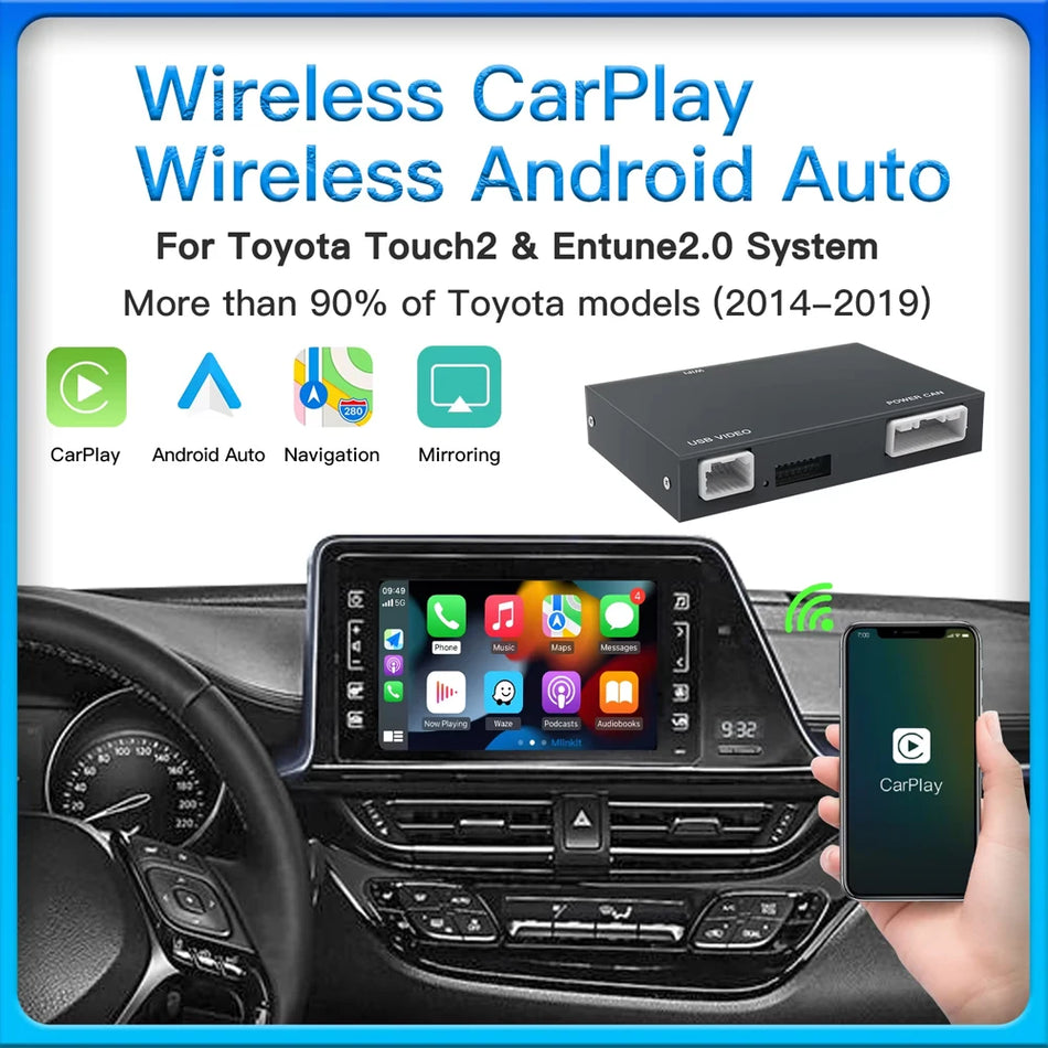 Toyota Camry Touch2 Entune2 Κιτ Αναβάθμισης με Wireless CarPlay και Android Auto
