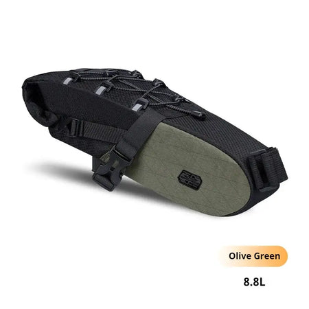 ENLEE Multi-functional Bicycle Tail Bag, Large Capacity 5.8L/8.8L Essential for Long-Distance Travel by InterCyprus Trading Ltd