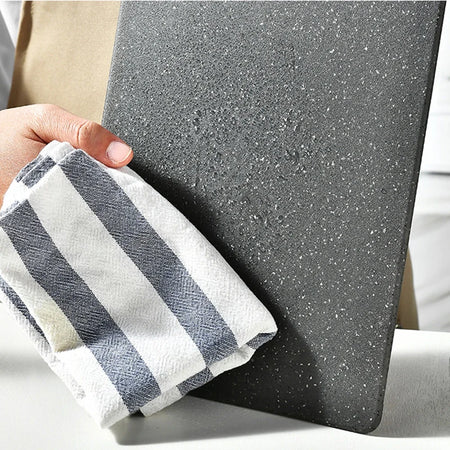 Imitation Stone Grain Plastic Chopping Board &ndash; Durable and Non-Toxic Design