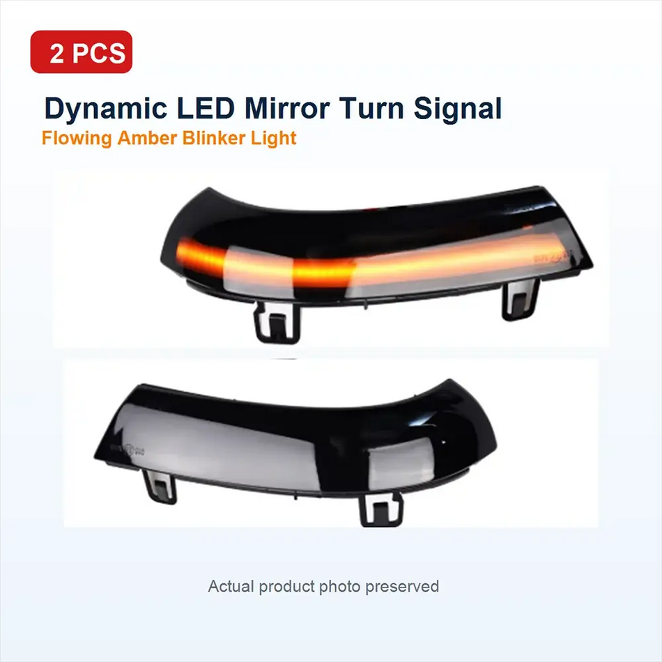 LED Turn Signal Lights with Flowing Water Effect for VW Passat B6 Golf 5 Jetta by InterCyprus Trading Ltd