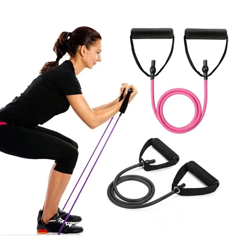 3 Levels Resistance Yoga Pull Rope Bands - Home Gym Workout Equipment
