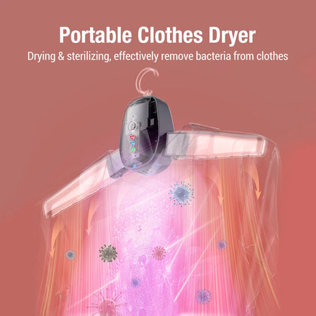 AFDEAL Portable Electric Clothes Dryer &ndash; Fast Drying
