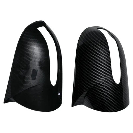 Side Mirror Cap Covers For Mercedes-Benz E,C-Class W211 W203 2001-2007 Black Replace Car Accessories by InterCyprus Trading Ltd