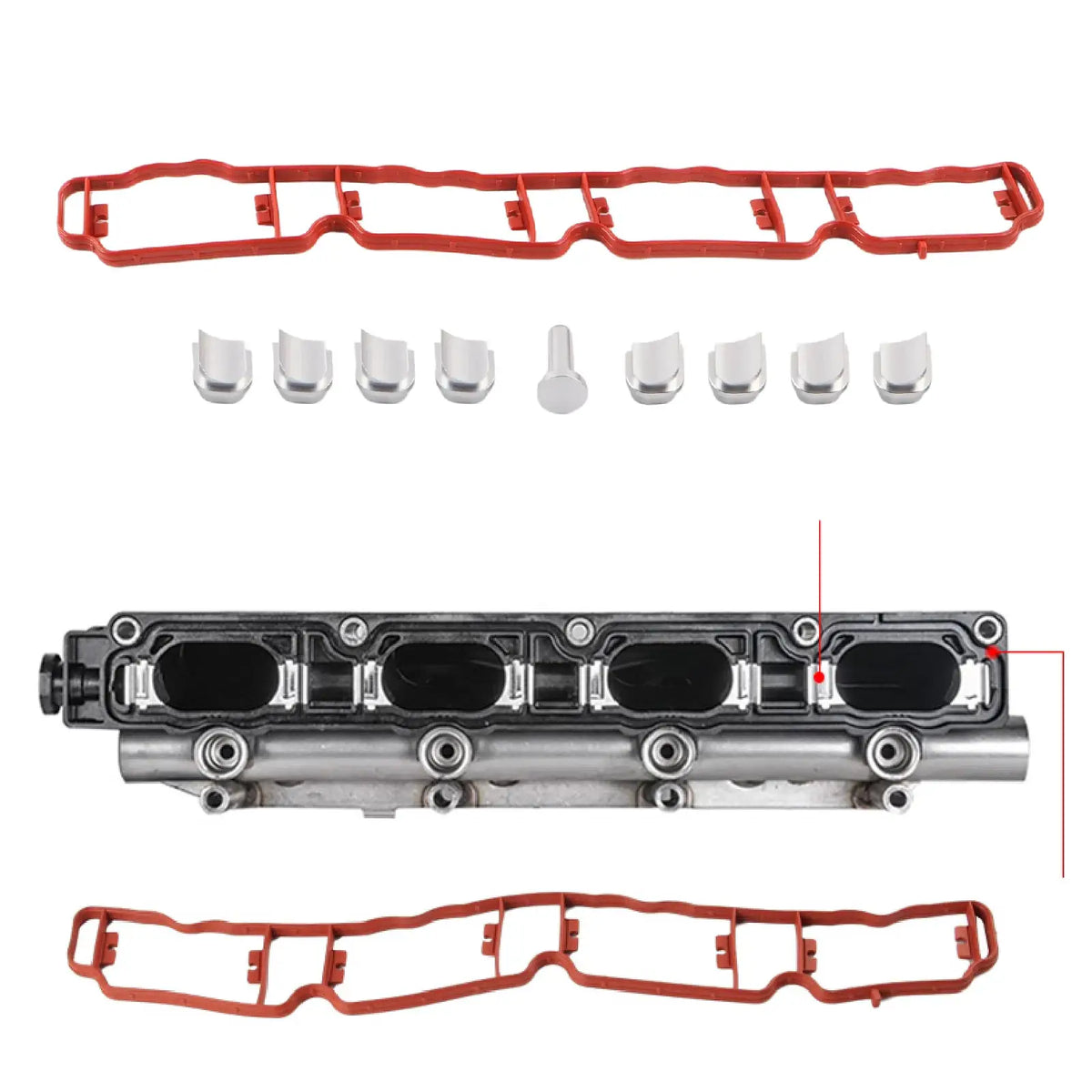 PIKBUK For Audi Skoda Seat EA113 VW 2.0 TFSI Intake Manifold Runner Flap Delete Gasket Performance Engine Part by InterCyprus Trading Ltd