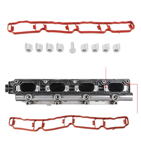 PIKBUK For Audi Skoda Seat EA113 VW 2.0 TFSI Intake Manifold Runner Flap Delete Gasket Performance Engine Part by InterCyprus Trading Ltd