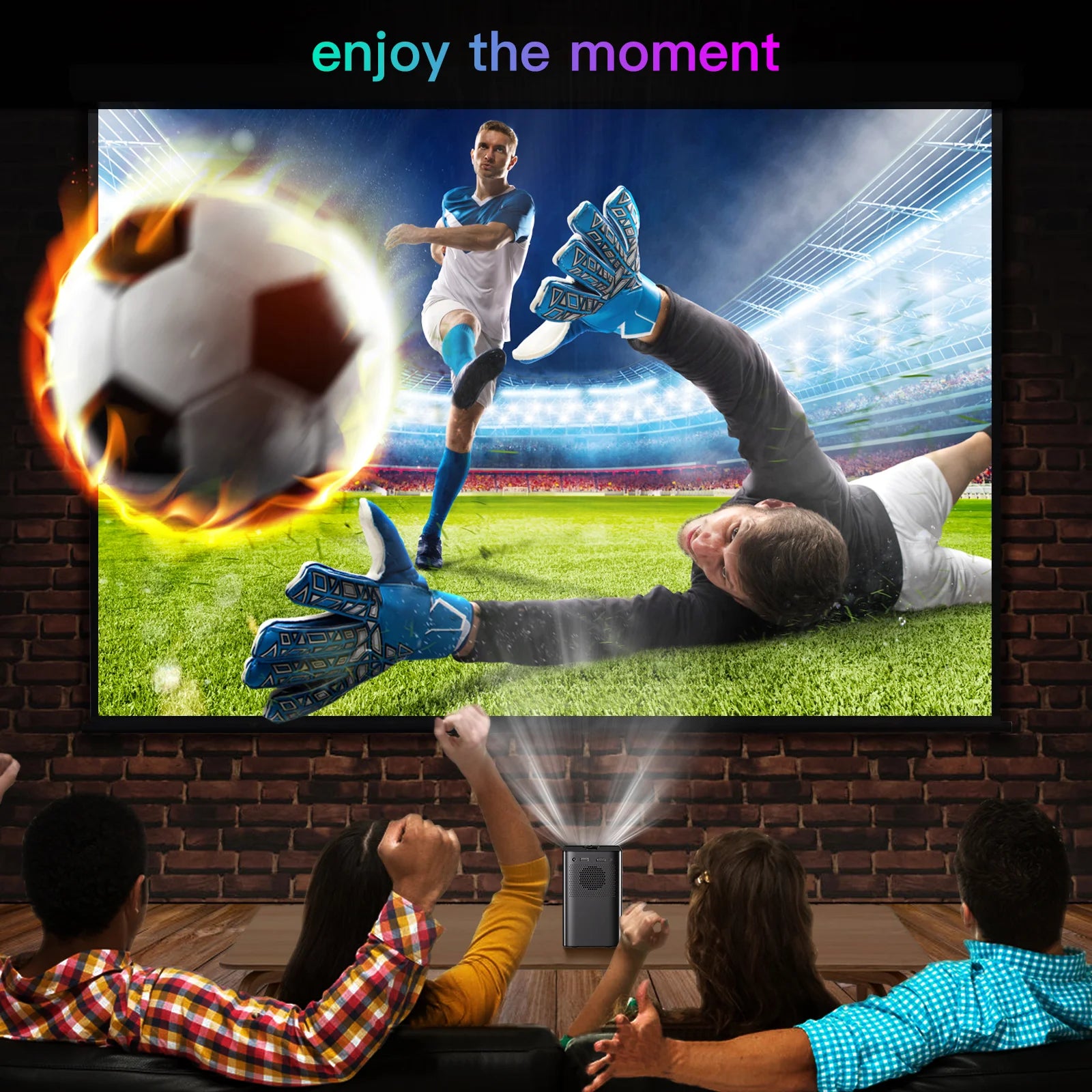 TOPSION S30MAX Projector &ndash; Portable 4K Android Beamer