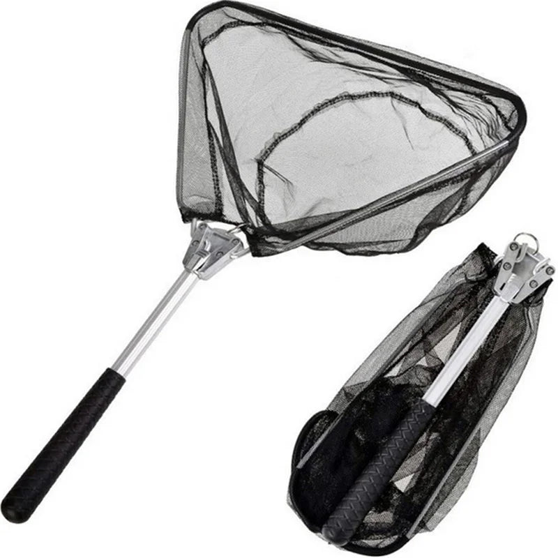 High-Quality Portable Retractable Fishing Net - Durable &amp; Foldable