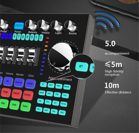 K1 Live Sound Card: Portable Sound Equipment
