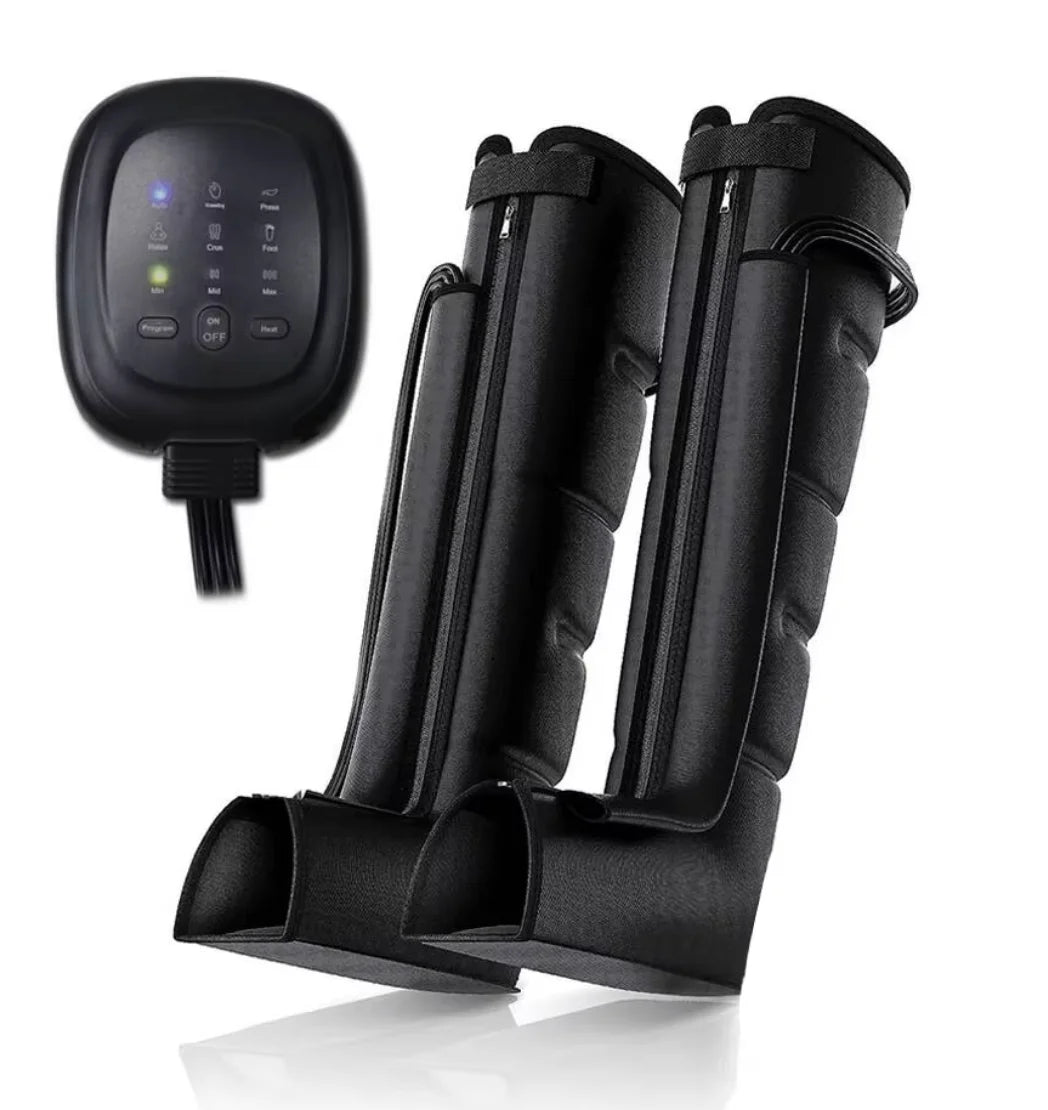 KO Leg Massager 5 Cavity Air Compression - Energy Therapy black / EU Plug
