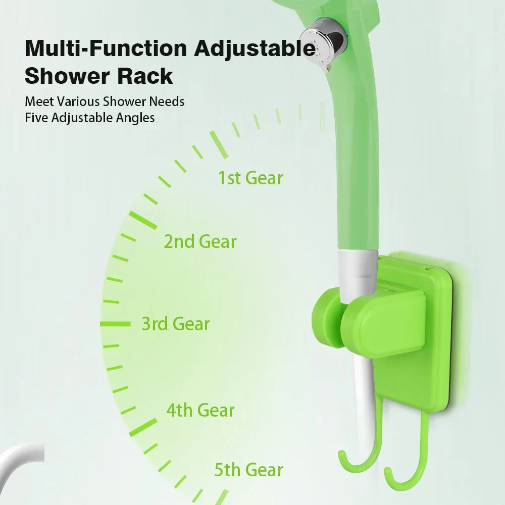 6000mAh Portable Camping Shower Pump - Digital Display