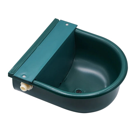 Automatic Cattle Goat Water Drinker Bowl &ndash; With Float Valve Dark green