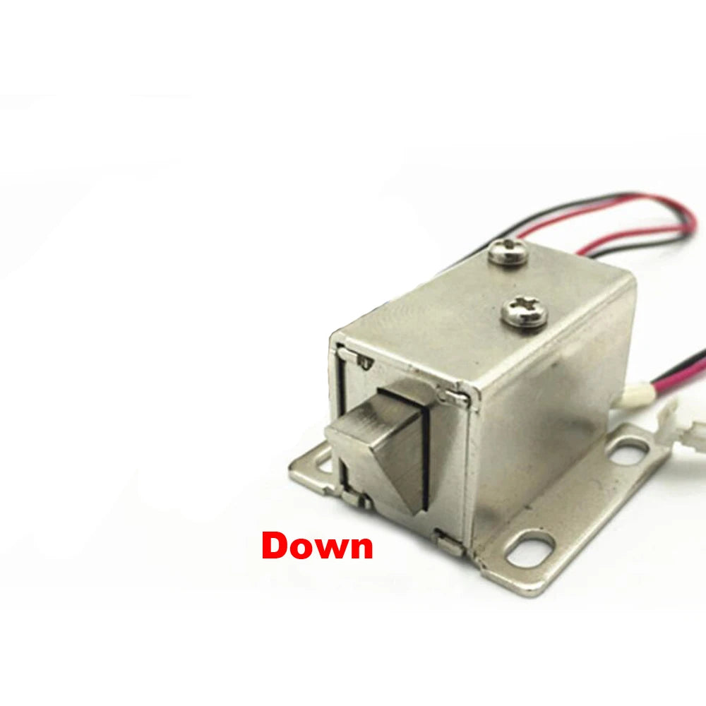 Lkmini08 &ndash; Compact 12V Electric Bolt Cabinet Lock Drawer Down