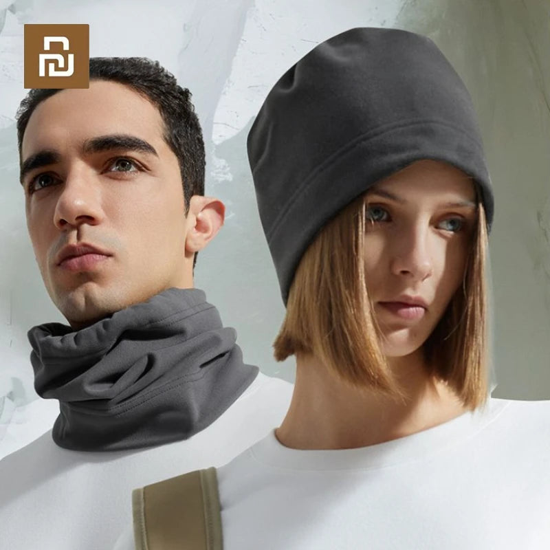 Supield Thermal Fleece Cepure Ausu Siltinātājs Šalle Multifunkcionāls