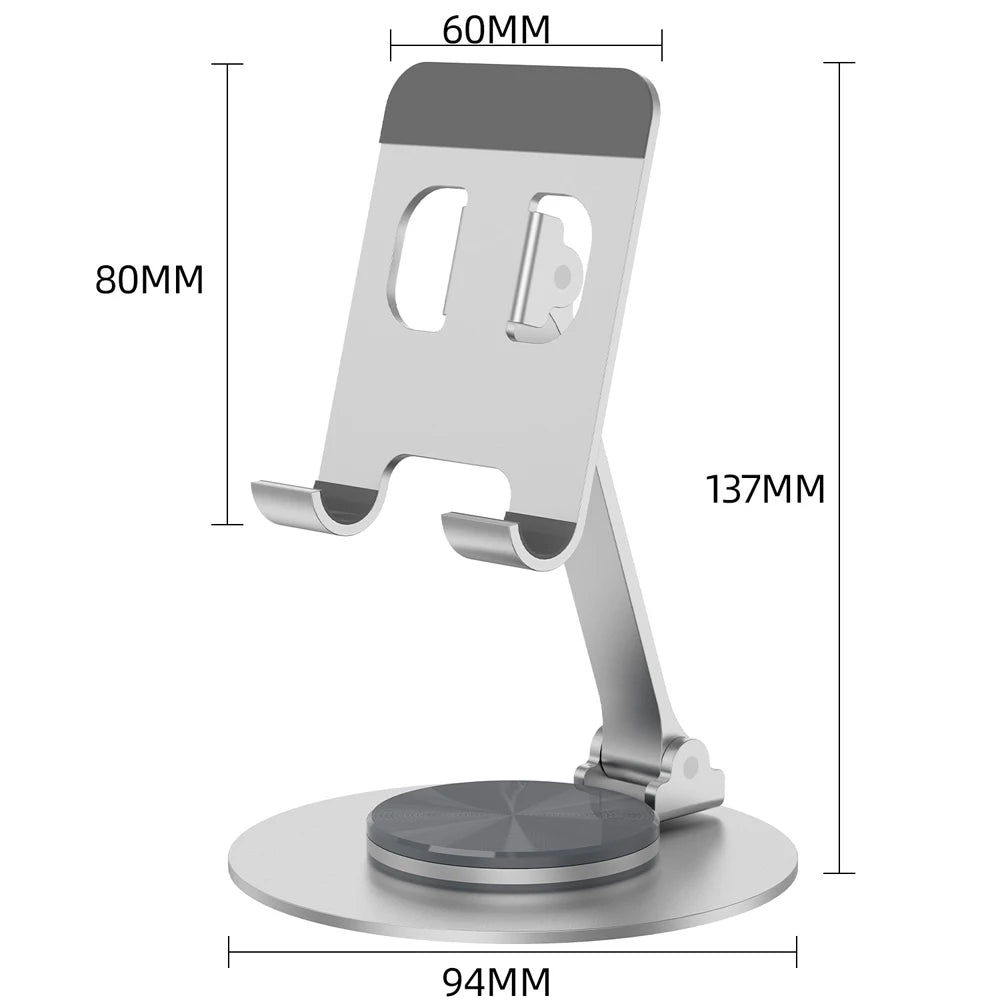 Metal 360 Degree Mobile Phone Holder Stand &ndash; 360 Rotation