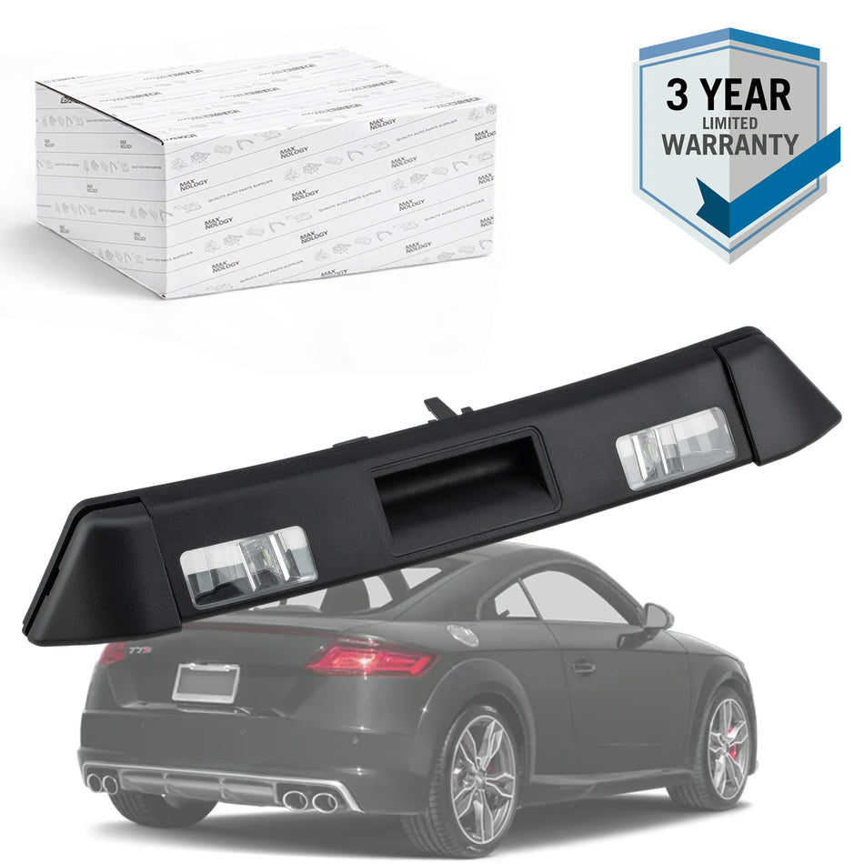 Uchwyt siłownika zwalniającego klapę z oświetleniem tablicy do Audi TT TTS TTRS 2015-2024