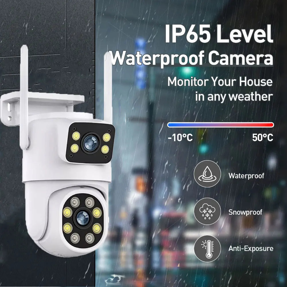 10MP Dual Lens Tuya Wifi Camera