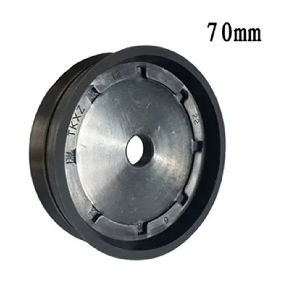 Piston de cylindre à air pour changeur de pneus, 70/75/80/100mm, bouchon en caoutchouc