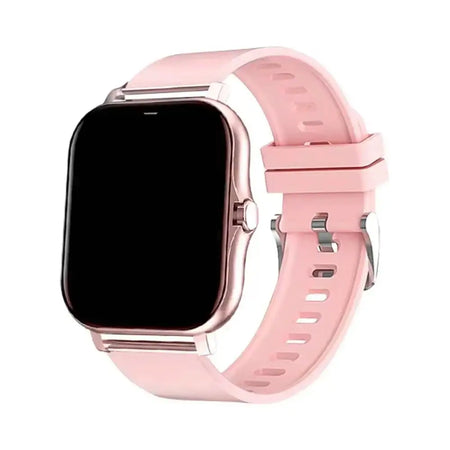 LAXASFIT 2025 Smart Watch Bluetooth Full Touch Screen Pink