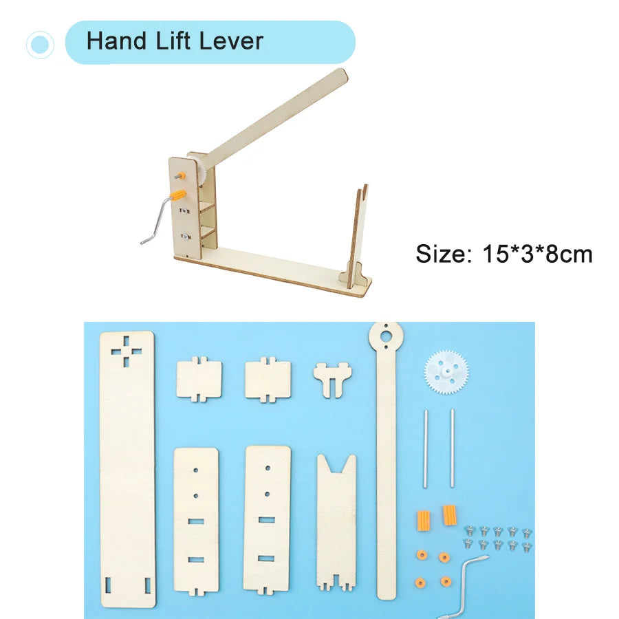 QXLRM DIY Educational Science Kit &ndash; Engaging Hands-On Learning Experience Hand Lift Level