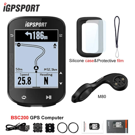 iGPSPORT BSC200 &ndash; Wireless Waterproof GPS Cycling Computer 200 CASE M80 / CHINA