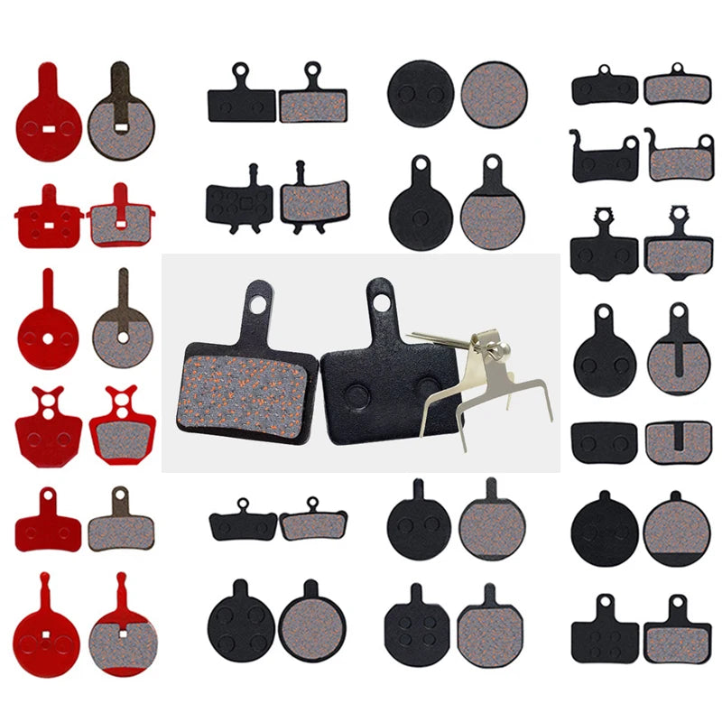 1 Pair SemiMetallic Hydraulic Disc Brake Pads &ndash; Shimano SRAM