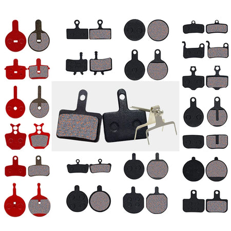 1 Pair SemiMetallic Hydraulic Disc Brake Pads &ndash; Shimano SRAM