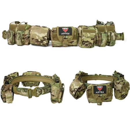 Outdoor Molle Belt Set &ndash; Detachable and Adjustable CP
