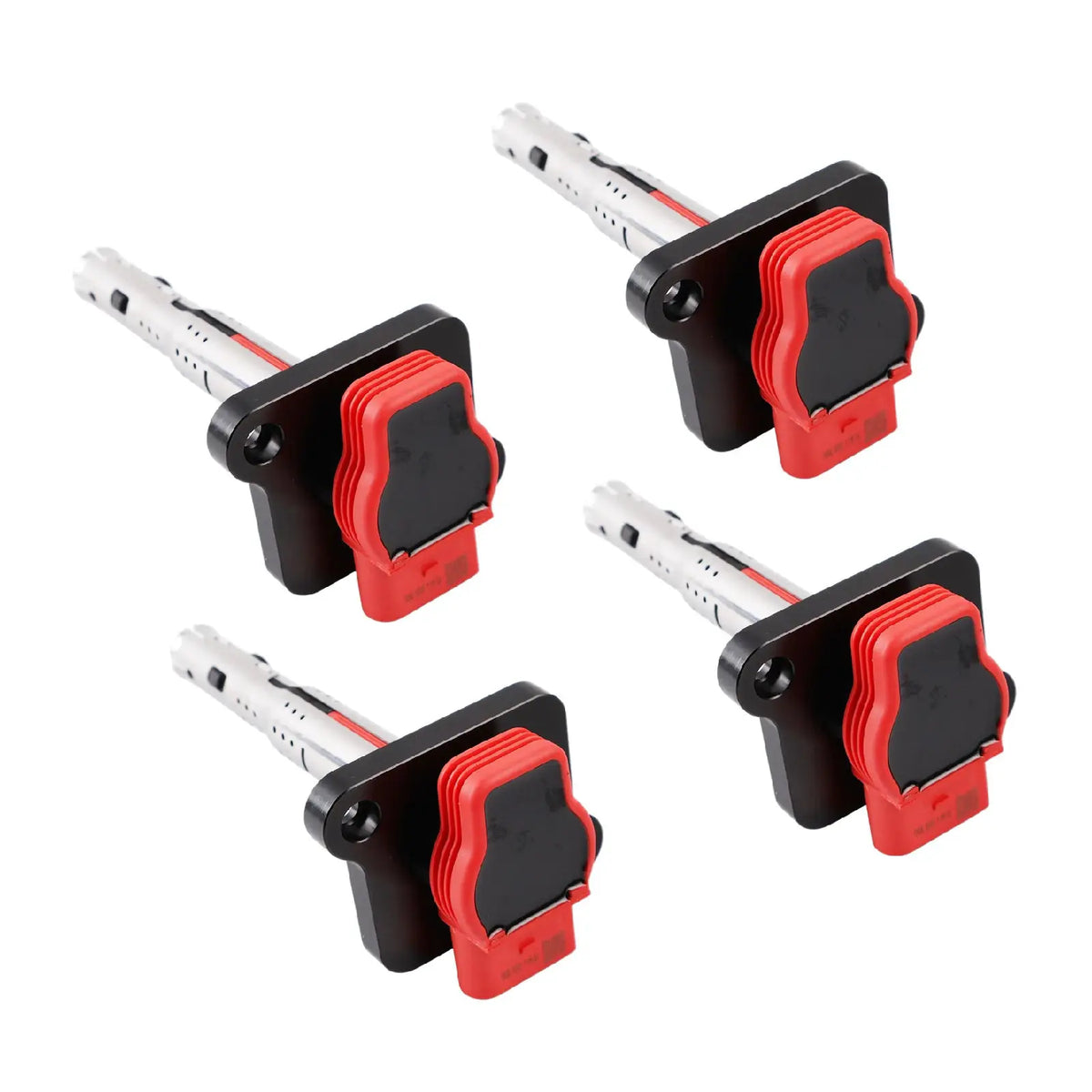PIKBUK 4 Pcs Aluminum Coilpack Adapter Plates Billet For Audi A3 S3 A4 A6 TT R8/TFSI Ignition Coils 8L Golf 1.8T RS4 S4 B5 by InterCyprus Trading Ltd
