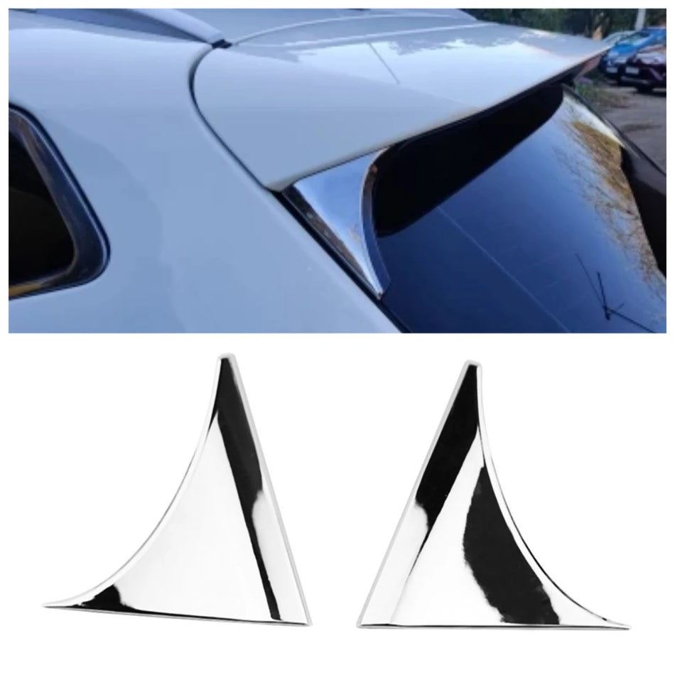 Nissan Qashqai J11 Tailgate Spoiler Trim ABS Chrome