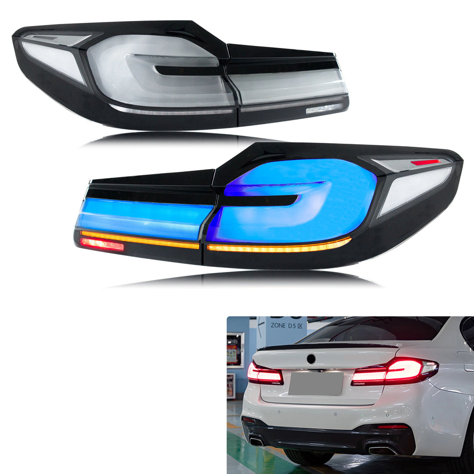 BMW G30 F90 M5 LED zadnje luči – sekvenčni smerokaz