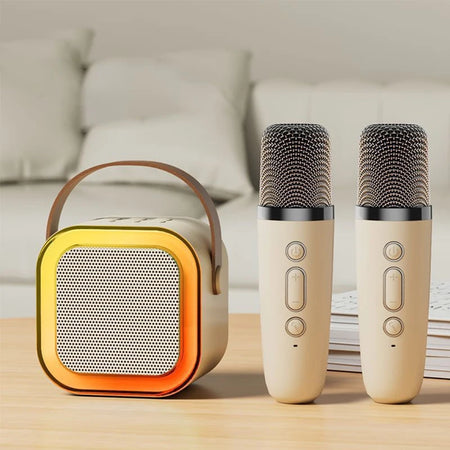 Portable Wireless Karaoke Speaker &ndash; RGB LED Lights Included