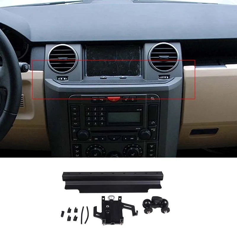 Soporte GPS de aleación de aluminio para Discovery 3 2004 2009