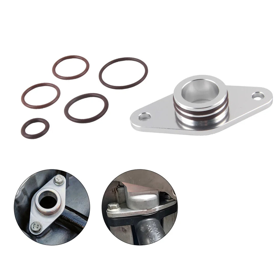 Eļļas sūkņa uzņemšanas caurule alumīnijā FKM blīve Opel Insignia Zafira Astra Cascada