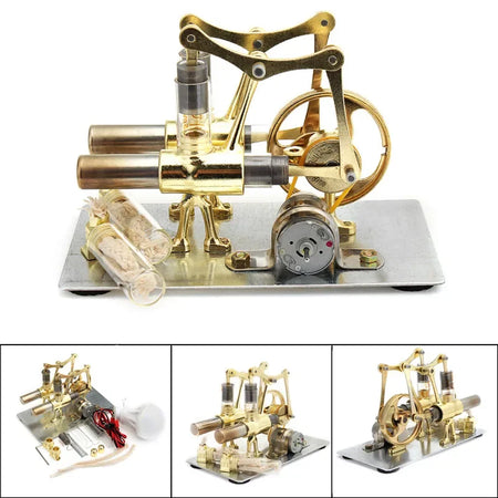 Innovative Balance Stirling Engine Model - Educational &amp; Fun