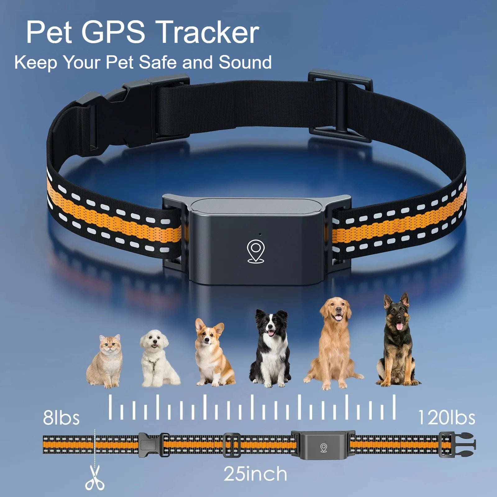4G GPS Pet Dog Tracker Collar &ndash; Real Time Tracking App