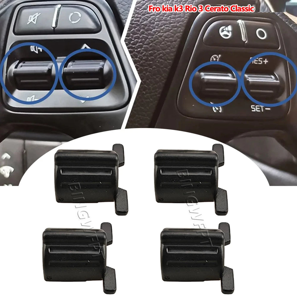 Botón de control de crucero del volante, interruptor, perilla ABS para KIA K3 Rio 3 2014-2016