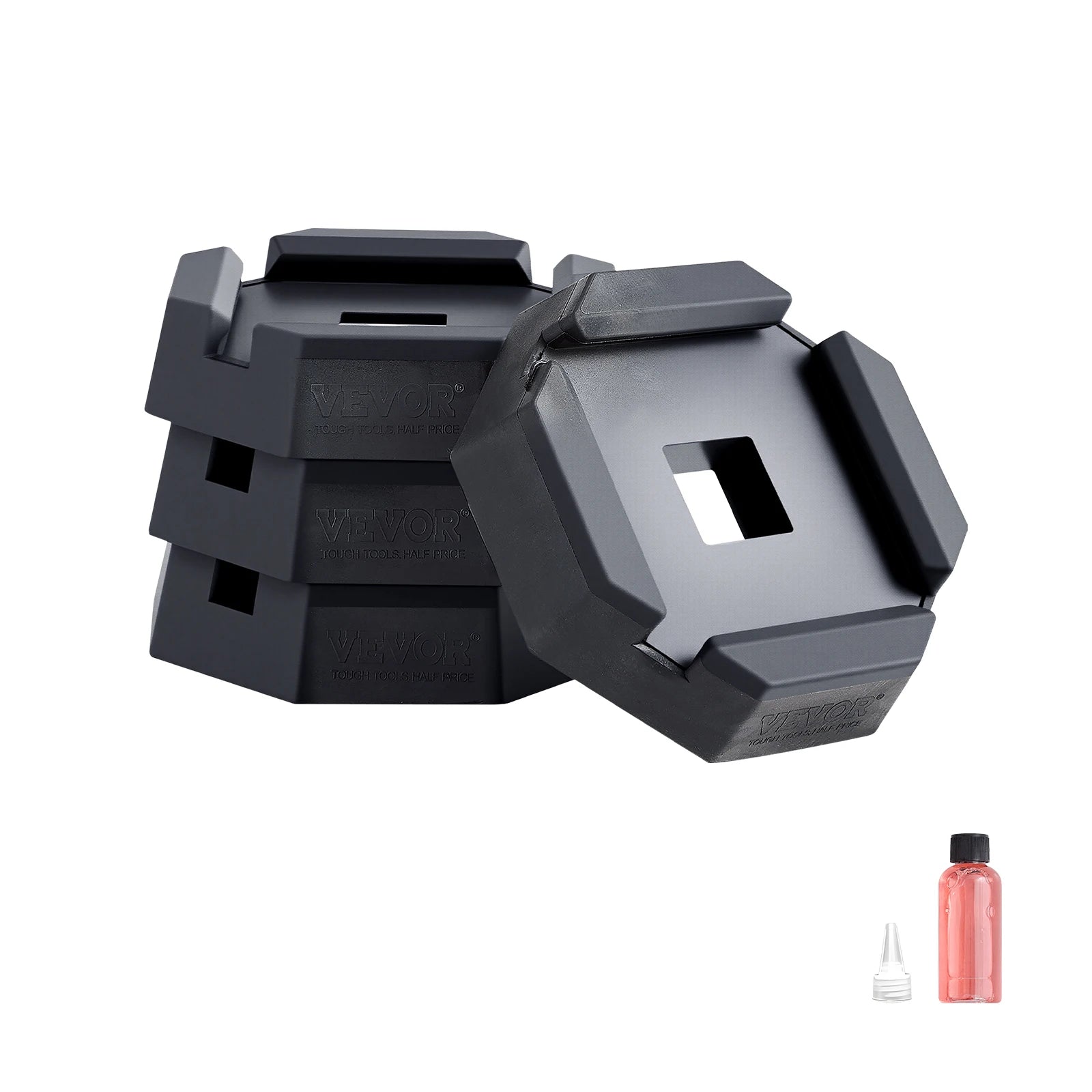 SucceBuy RV Leveling Pads 4-Pack &ndash; Anti Slip Rubber