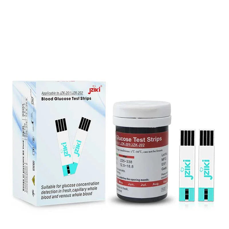 Blood Glucose Meter Glucometer &ndash; 50 Test Strips Included