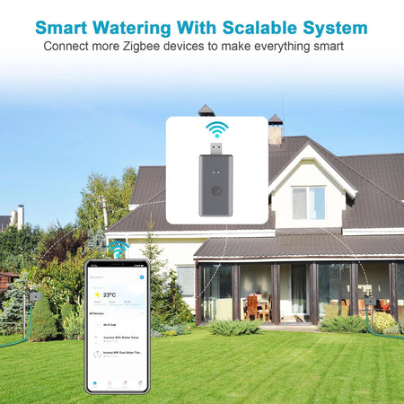 Insoma SGW05Z &ndash; Zigbee Garden Water Timer For Irrigation